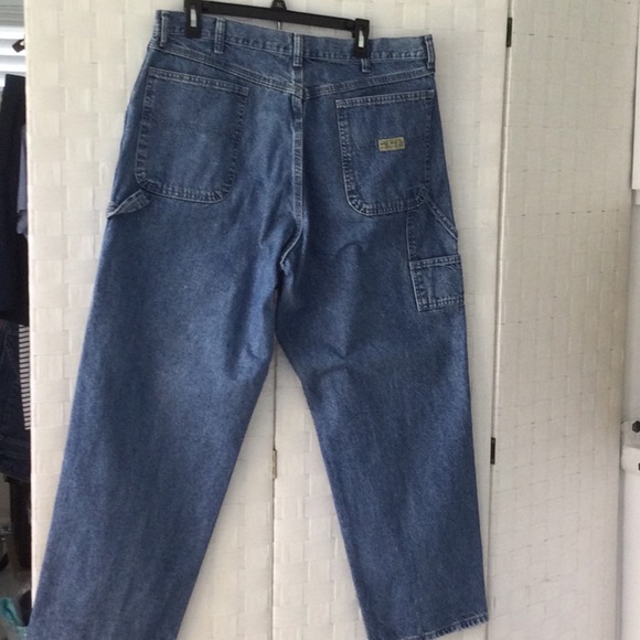 Men's Blue Denim Jeans. #556 - Picture 2 of 9